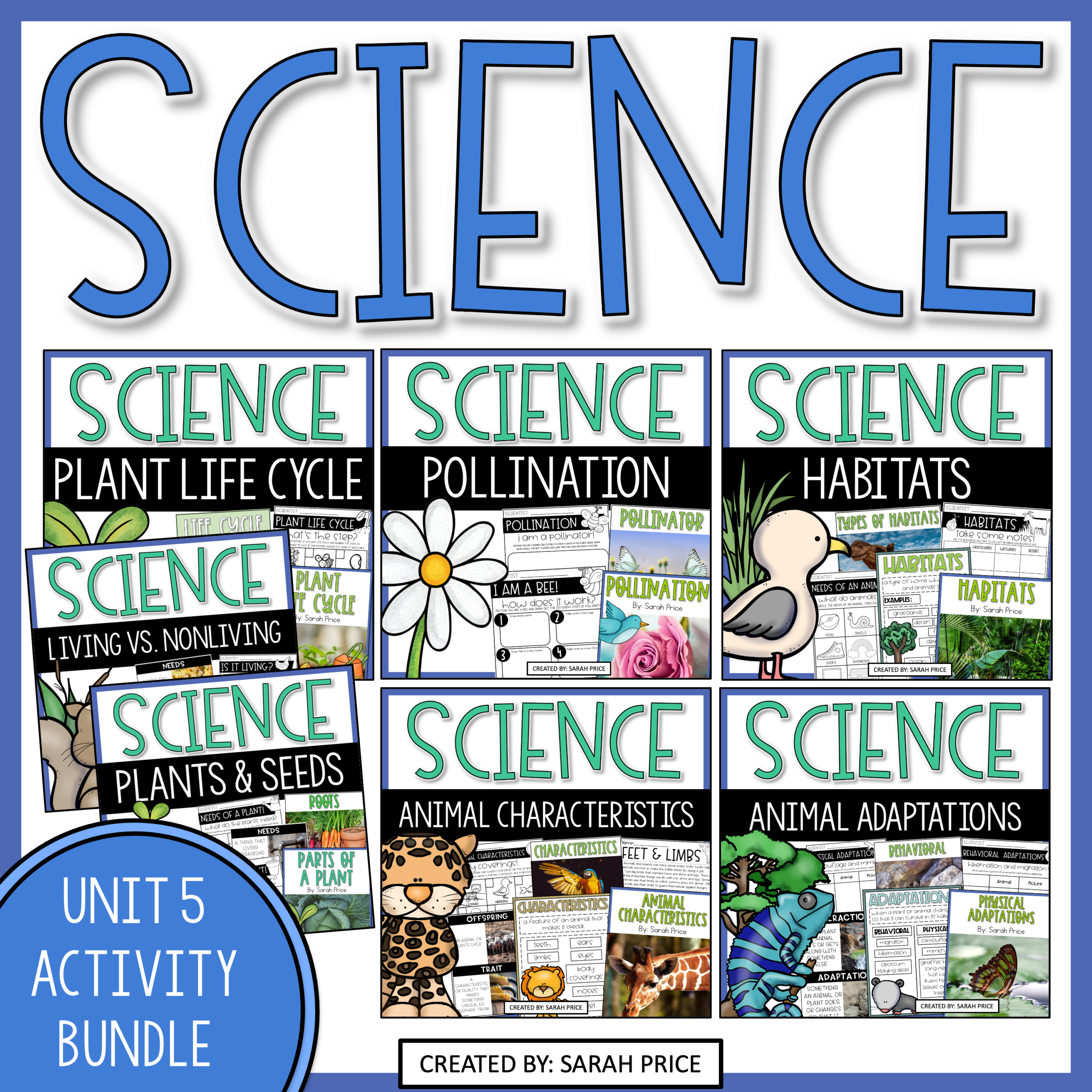 Life Cycle Activities for Kids (Plants & Animals Made Easy)