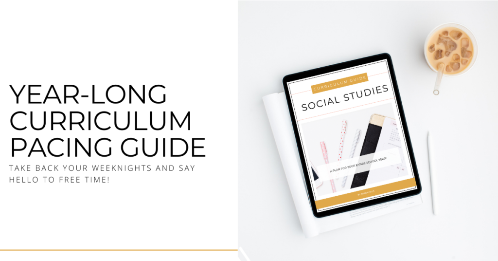 free social studies pacing guide picture 