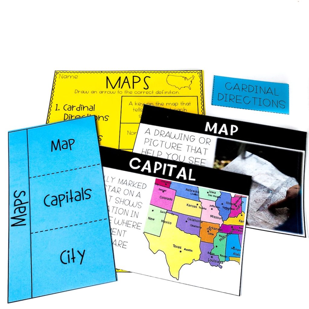 second grade vocabulary resources for interactive notebooks 