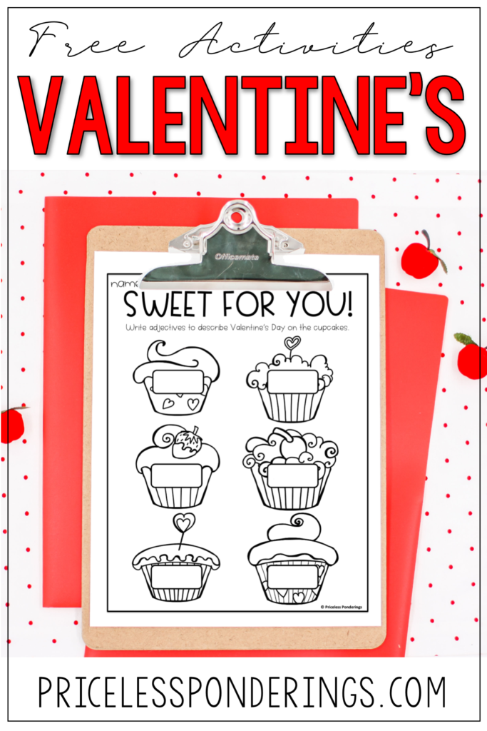 Valentine's Worksheets pictur