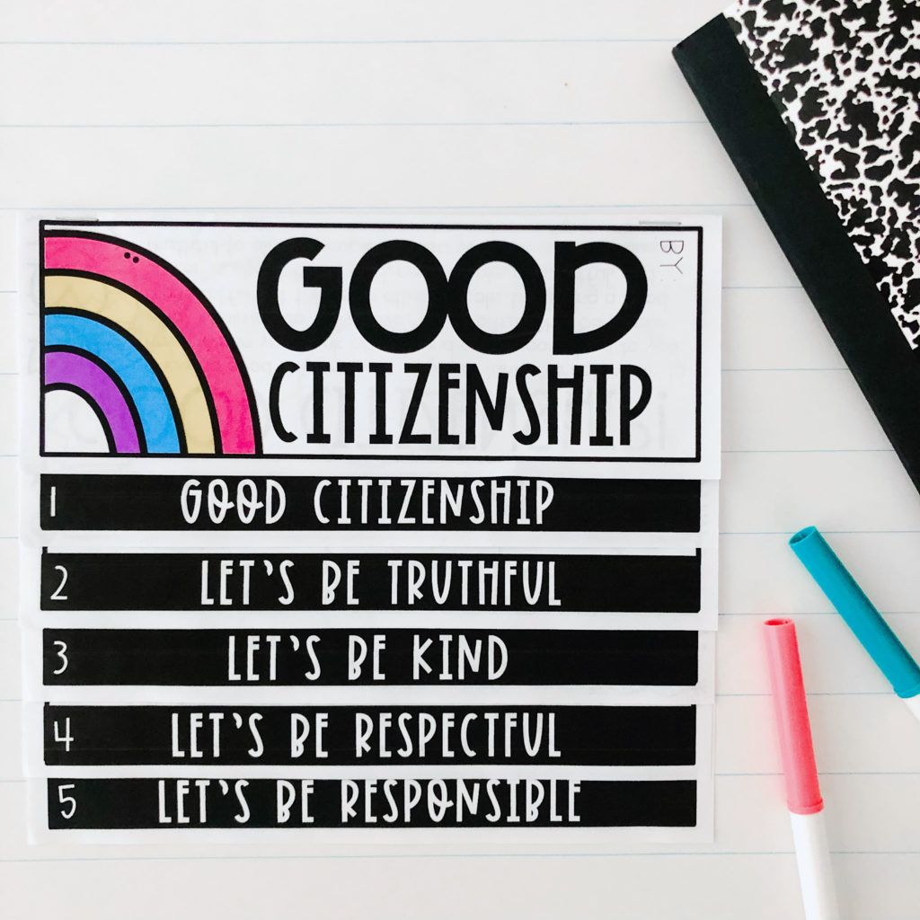 picture of a fun good citizenship activity 