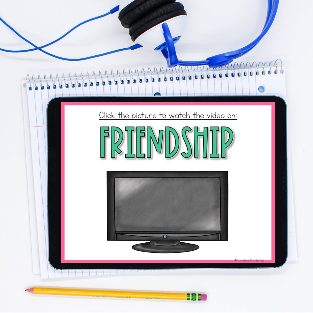 distance learning activities for friendship