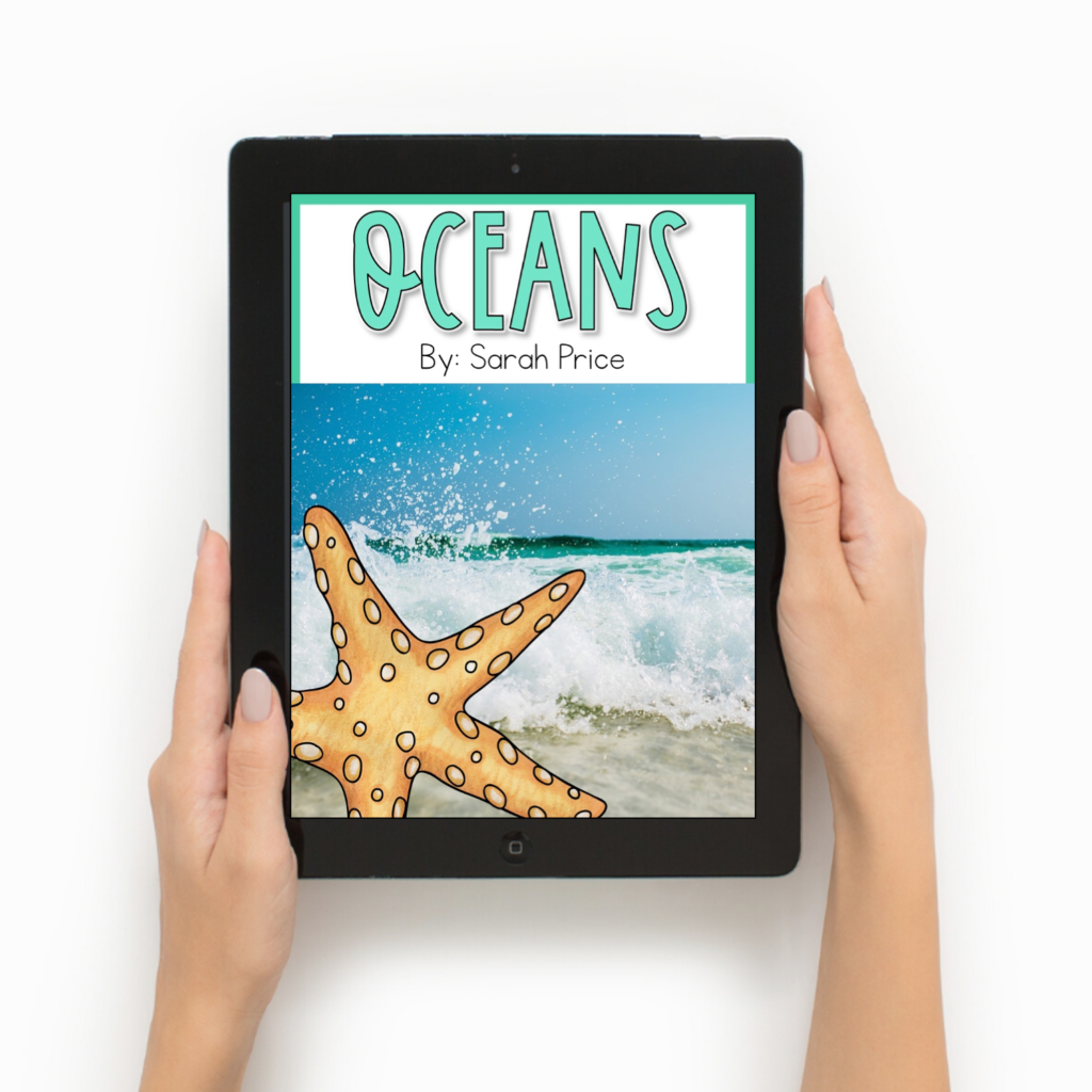 Virtual learning activities for continents and oceans