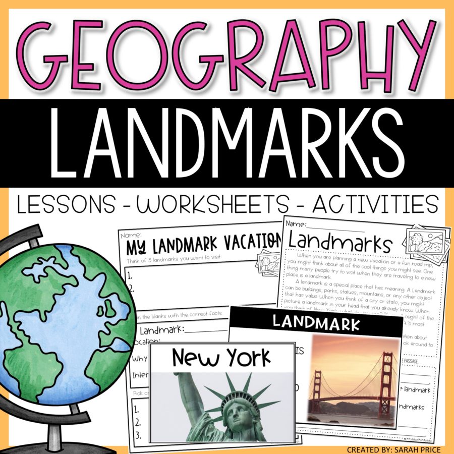 Landmarks Activities (And How To Teach Them) - Priceless Ponderings