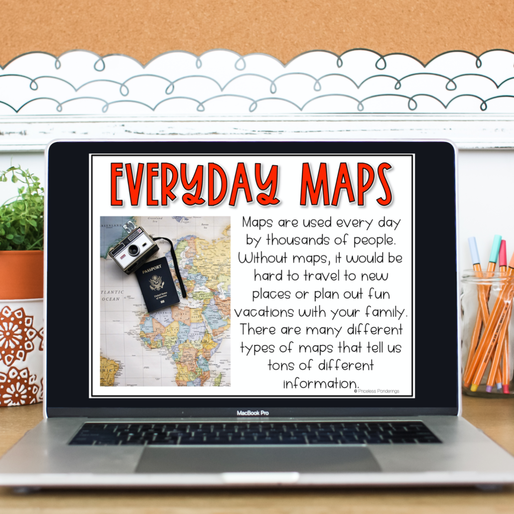 teach Map Features with slides