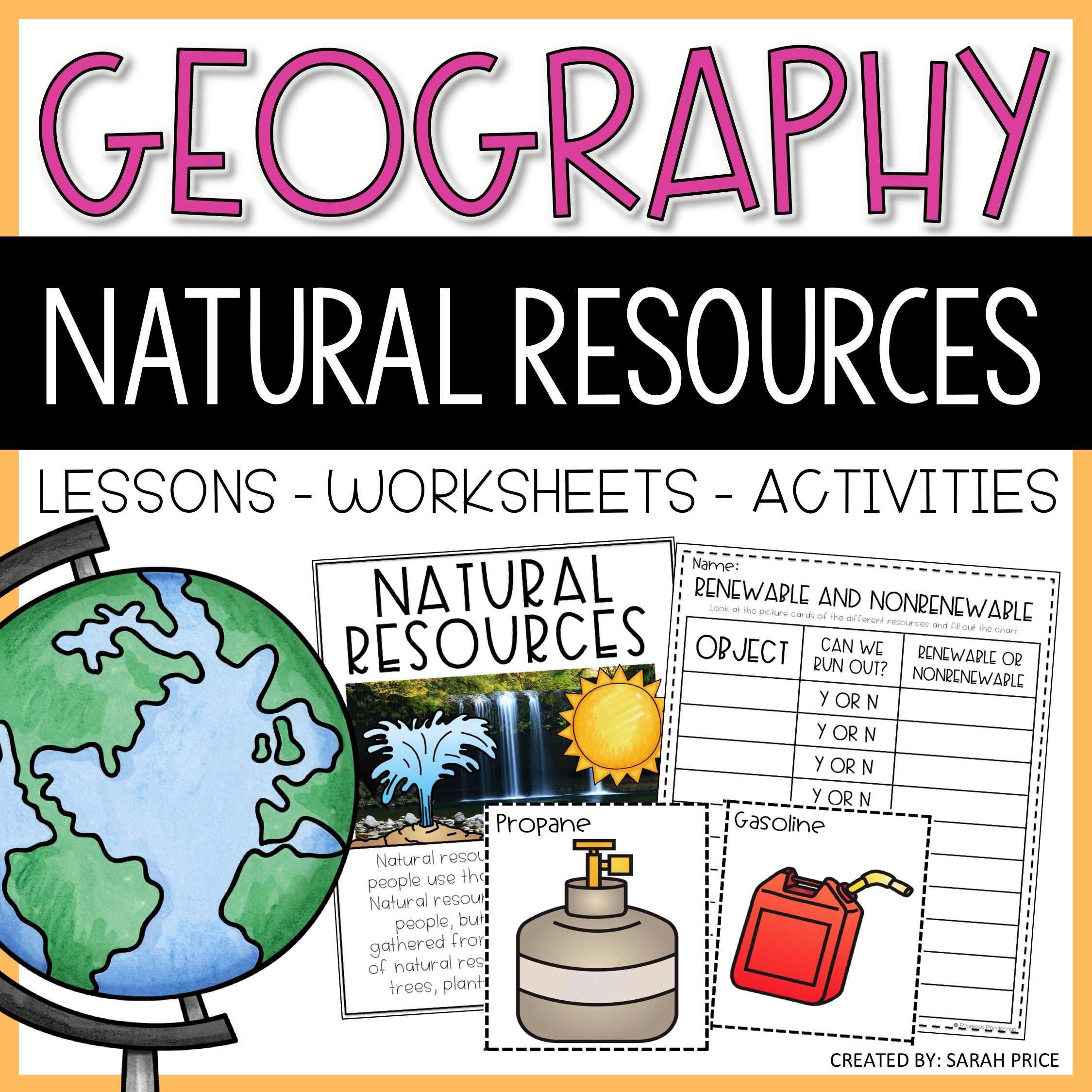 Easy Ways to Teach Natural Resources Virtually - Priceless Ponderings