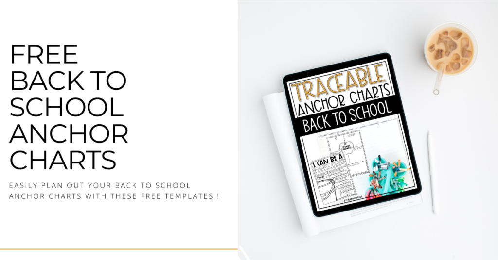 Back to school anchor chart email opt-in image 