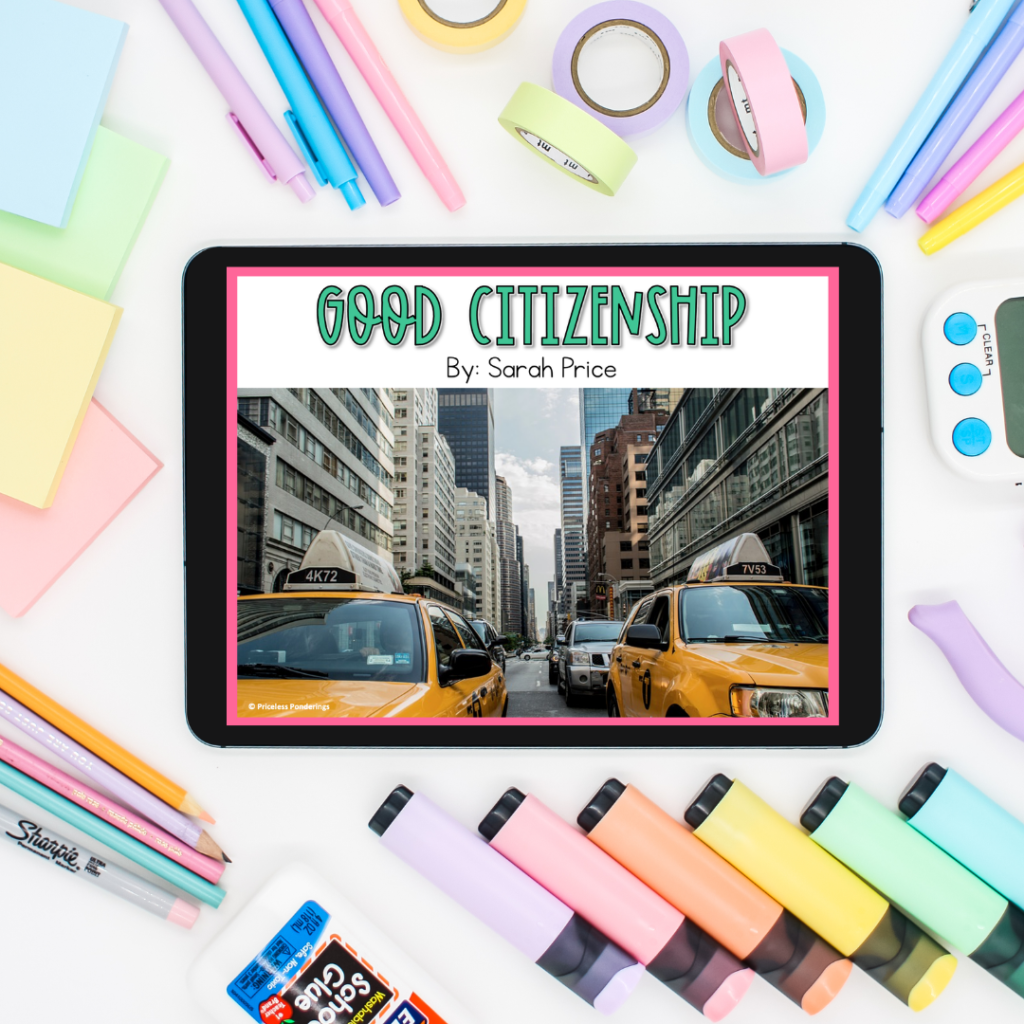 Teach Good Citizenship digital activities image 