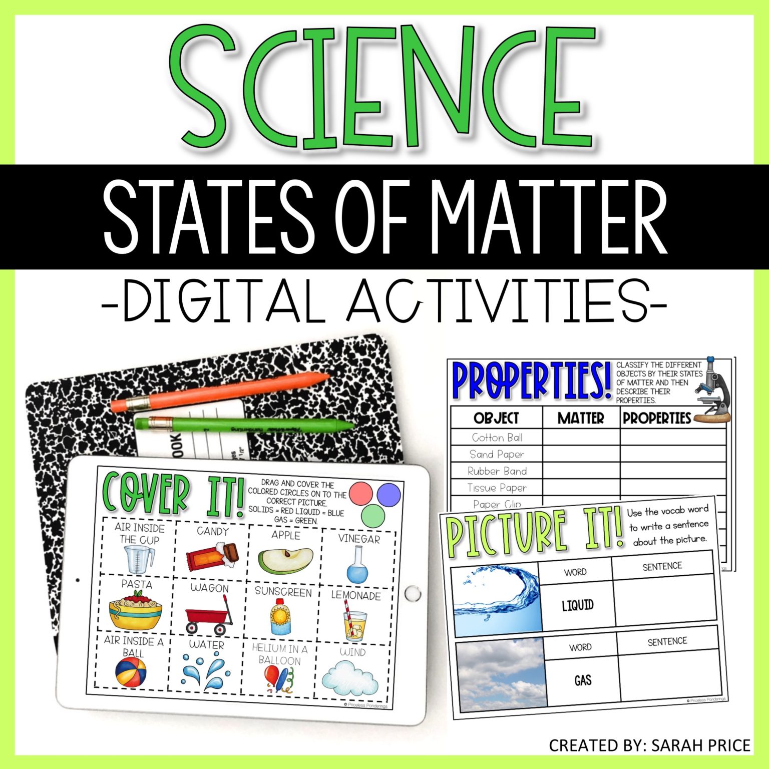 Science Activities: How to Classify Matter - Priceless Ponderings