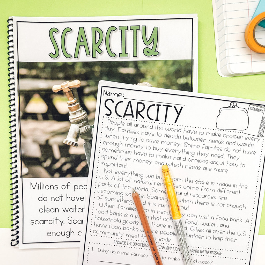 Scarcity activity for kids image