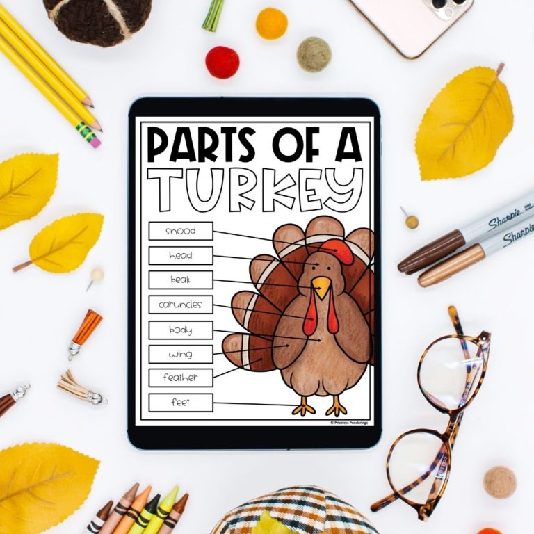 Thanksgiving Anchor Charts Your Students Will Love