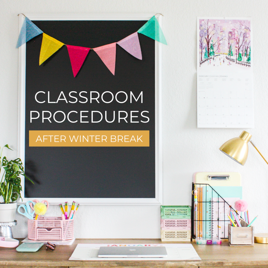 Review Classroom Procedures blog post image