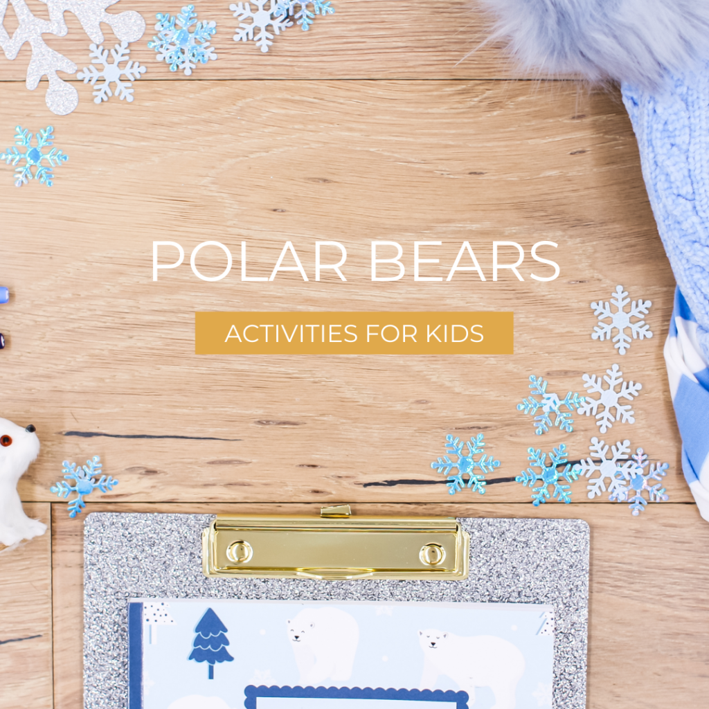 polar bear activities for kids blog post image