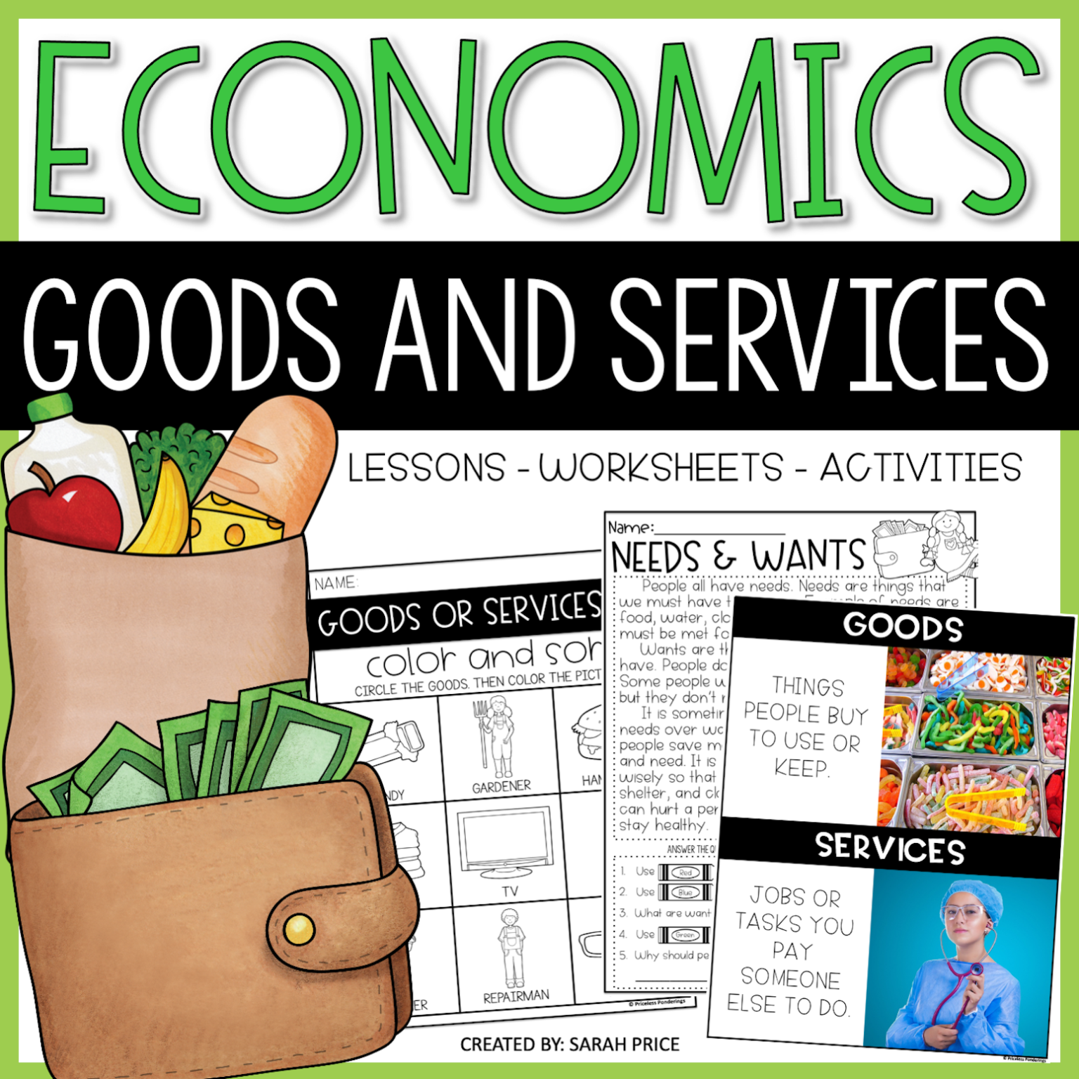 Teaching Goods and Services: Simple and Time-Saving Activities ...