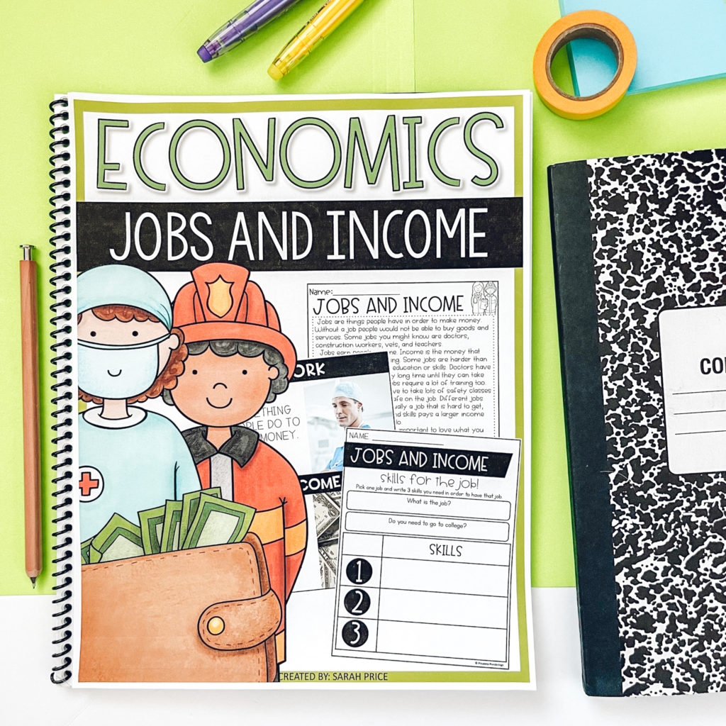 financial literacy for second graders blog post image 