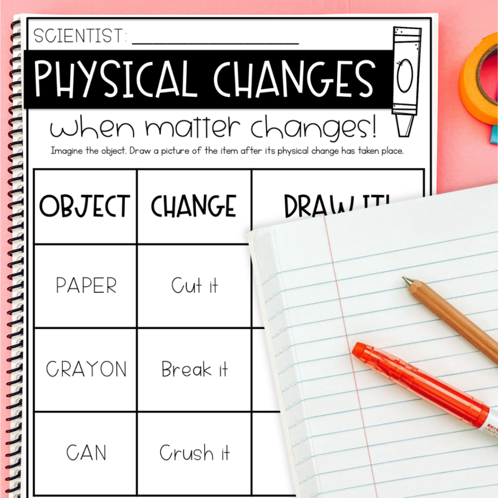 physical changes lab picture