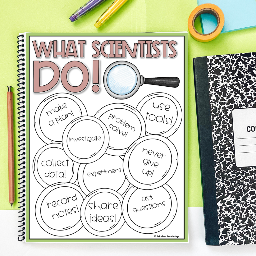 what scientists do anchor chart