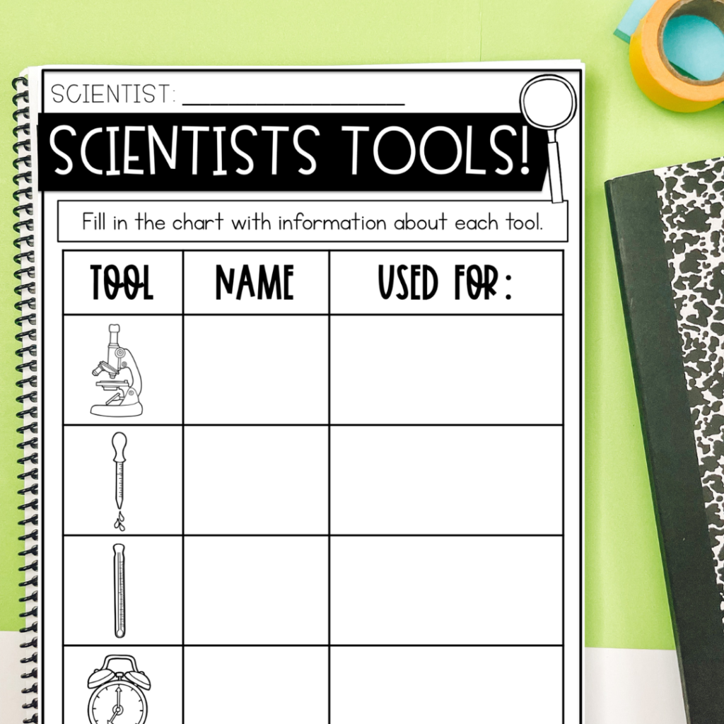 scientists tools activities