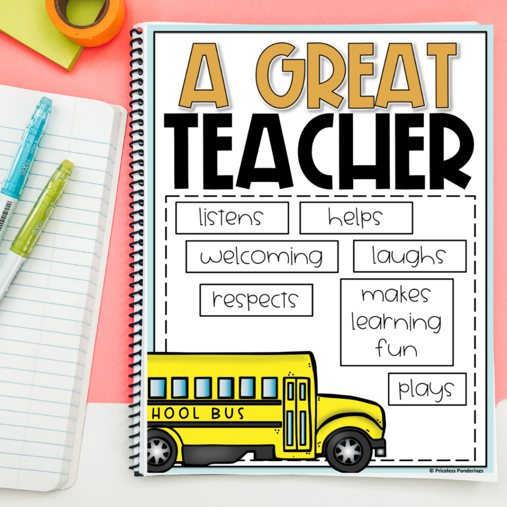 back to school anchor charts