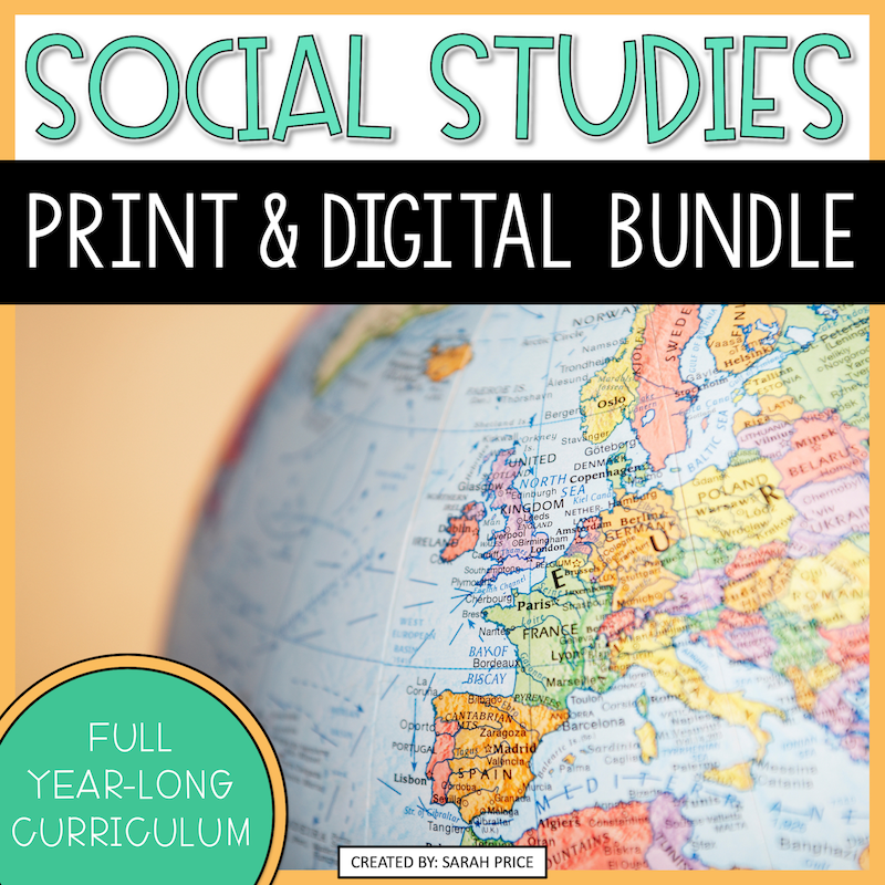 Social Studies full year curriculum 2nd grade