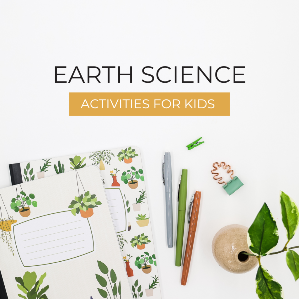 earth science activities for kids blog post image 