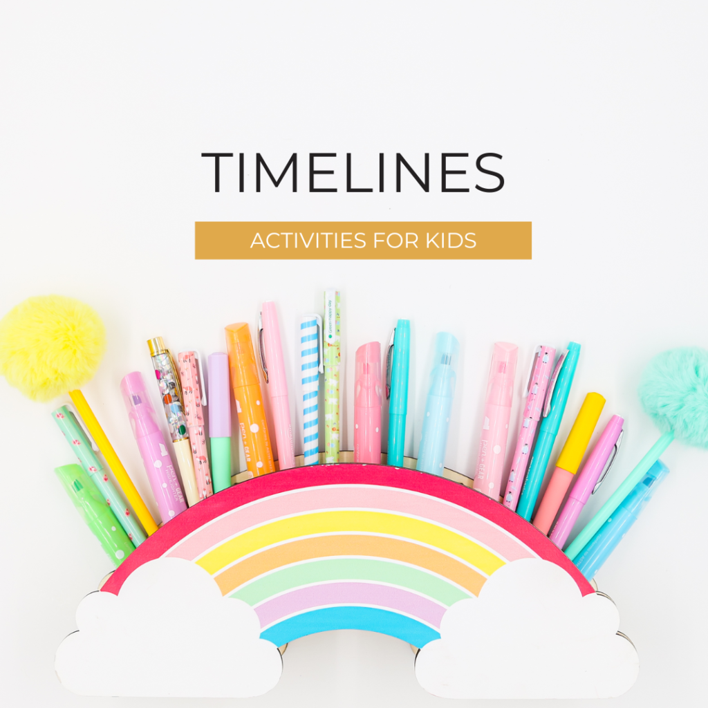 teaching kids about timelines blog post image