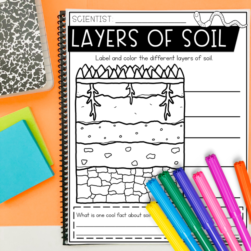 soil activities for kids worksheet picture 