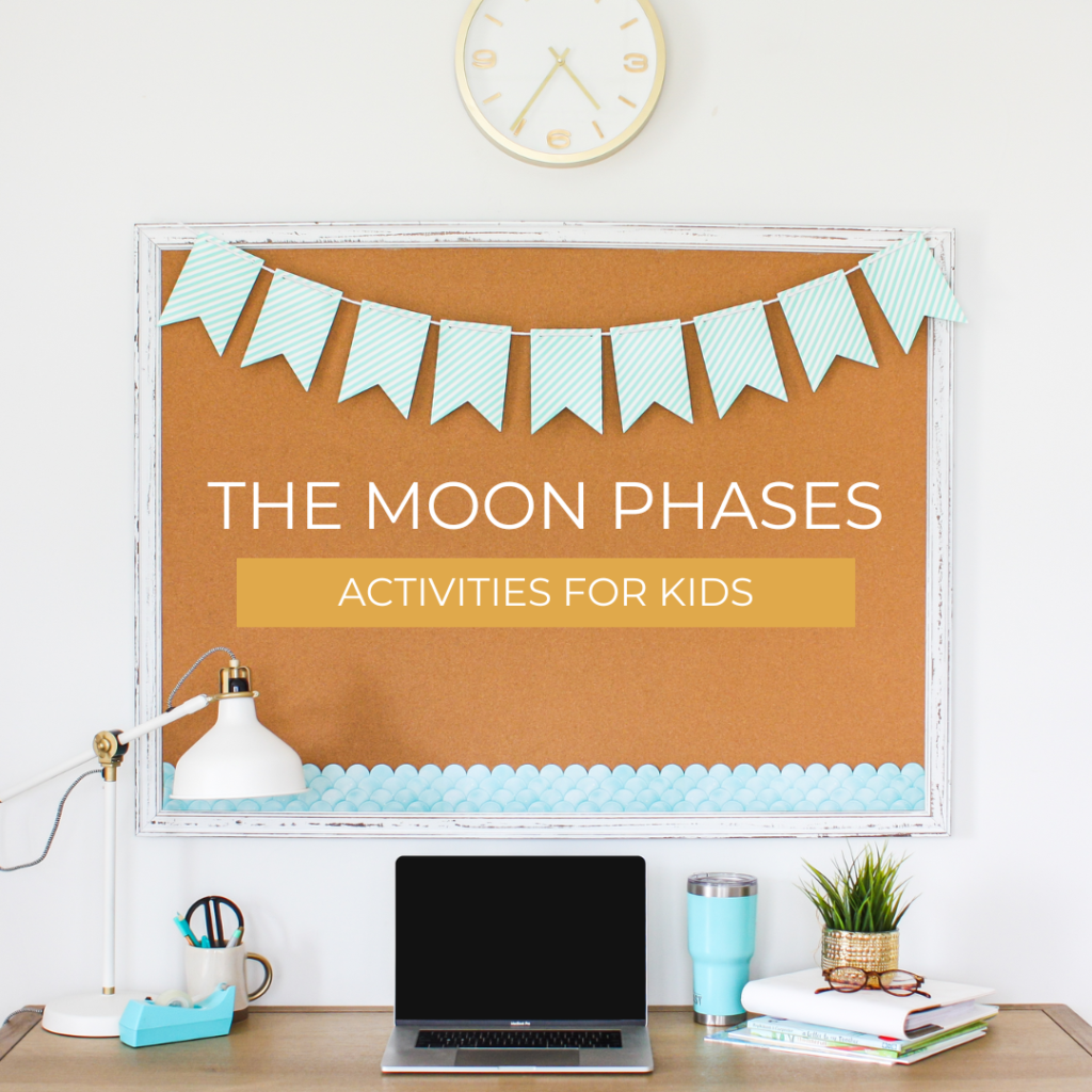 moon phases activities for kids post image