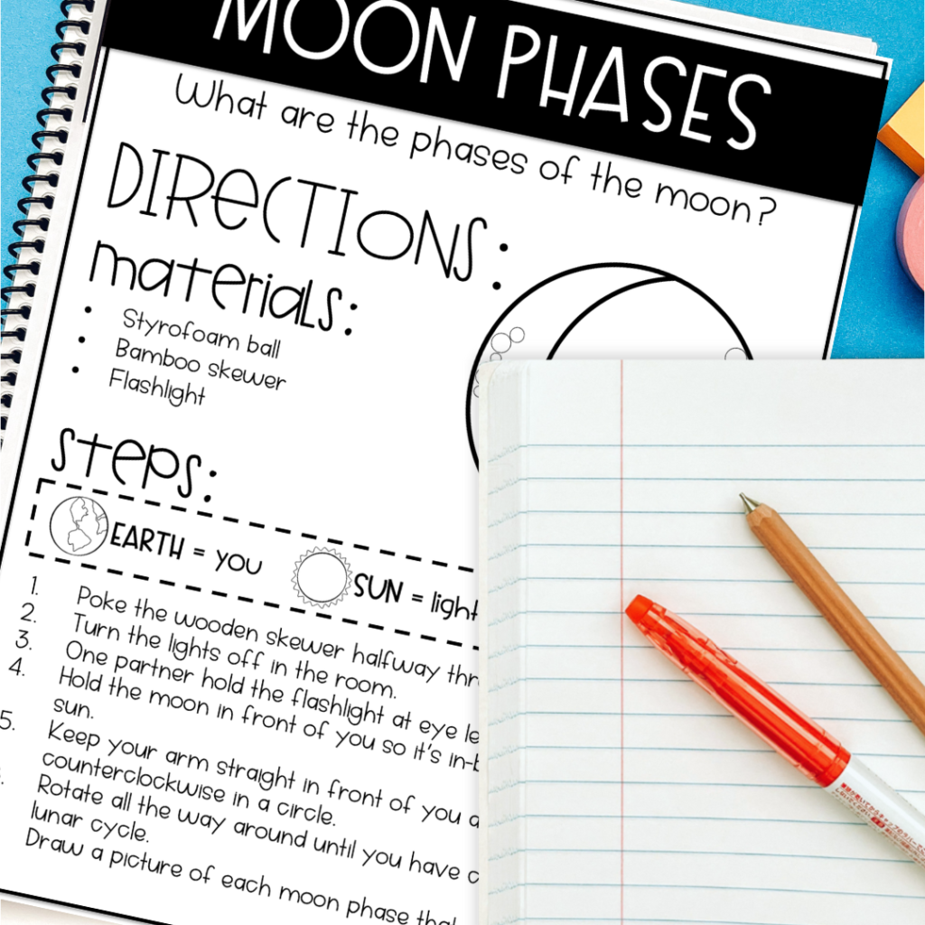 moon phases experiment picture 