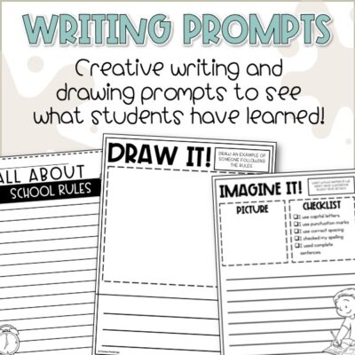 Back To School Activities | Classroom Rules And Procedures | Worksheets ...
