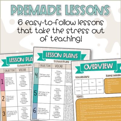 Back To School Activities | Classroom Rules And Procedures | Worksheets ...