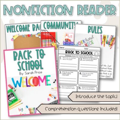 Back To School Activities | Classroom Rules And Procedures | Worksheets ...