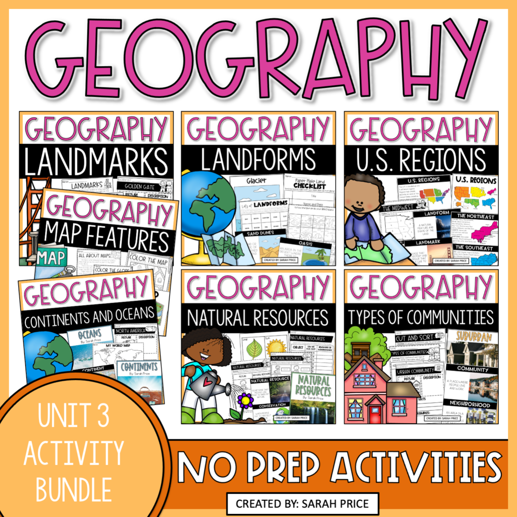 Engaging Activities To Bring Geography To Life For Second Graders ...
