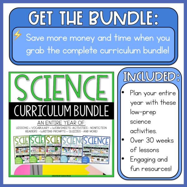 2nd Grade Life Science | Plants Animals Habitats | Worksheets & Digital Bundle - Image 11