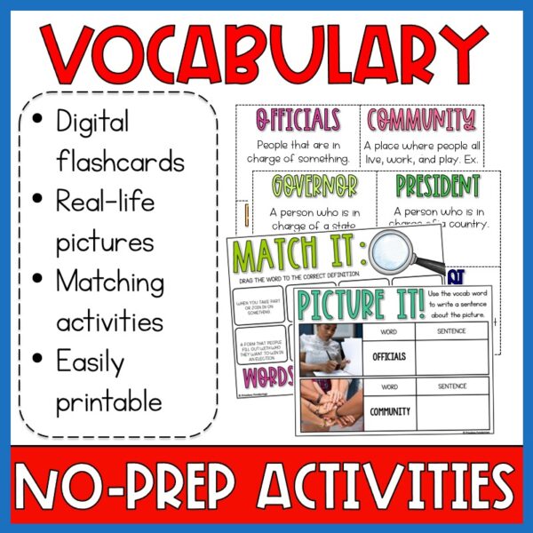 Public officials and government leaders digital activities vocab