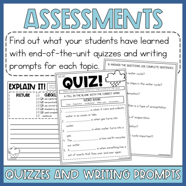 Weather Activities Interactive Science Notebook 2nd 3rd Grade Science Unit Plans - Image 9