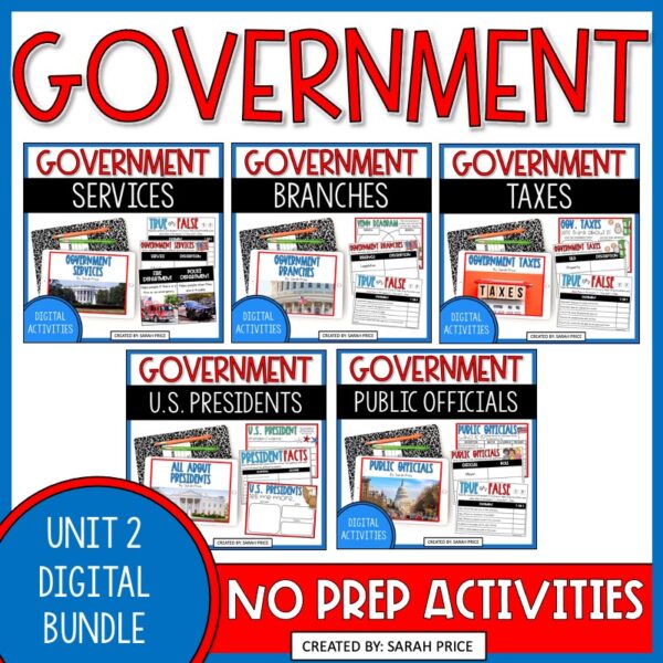 digital government activities for kids