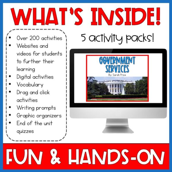 digital government activities for kids