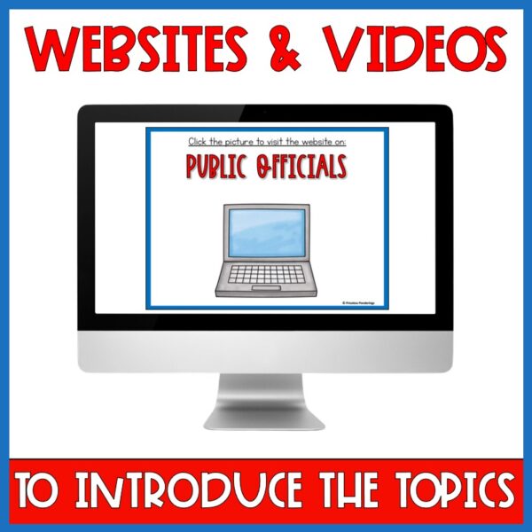 digital government activities for kids websites and videos