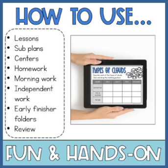Weather Activities Print And Digital Science Interactive Notebook ...