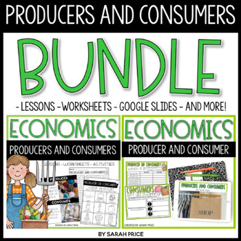 2nd & 3rd Grade Economics - Producers & Consumers Lessons & Digital ...