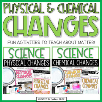 2nd & 3rd Grade Science - Physical & Chemical Changes In Matter ...