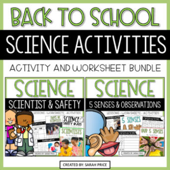 Science Safety Rules Worksheets For Back To School