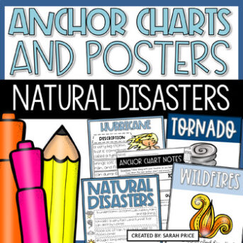 Natural Disasters Science Posters And Science Anchor Charts - Priceless ...