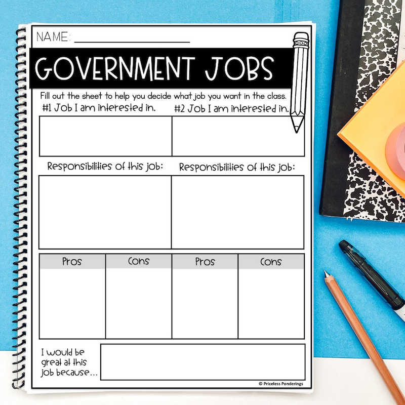 how to start a classroom government blog post image  class room job application for student counsel