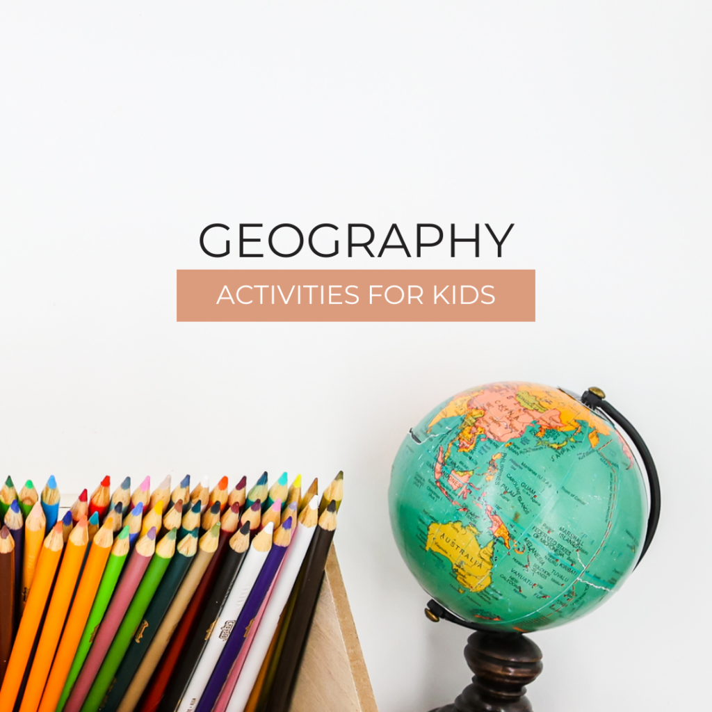 geography activities for kids blog post