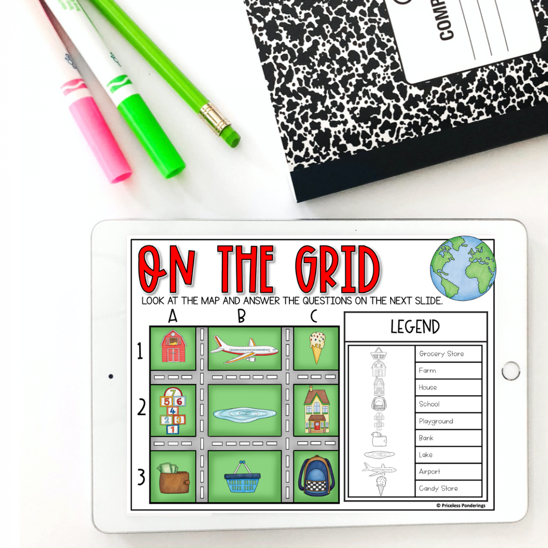 How To Teach Map Features: Lessons For Second Graders - Priceless ...