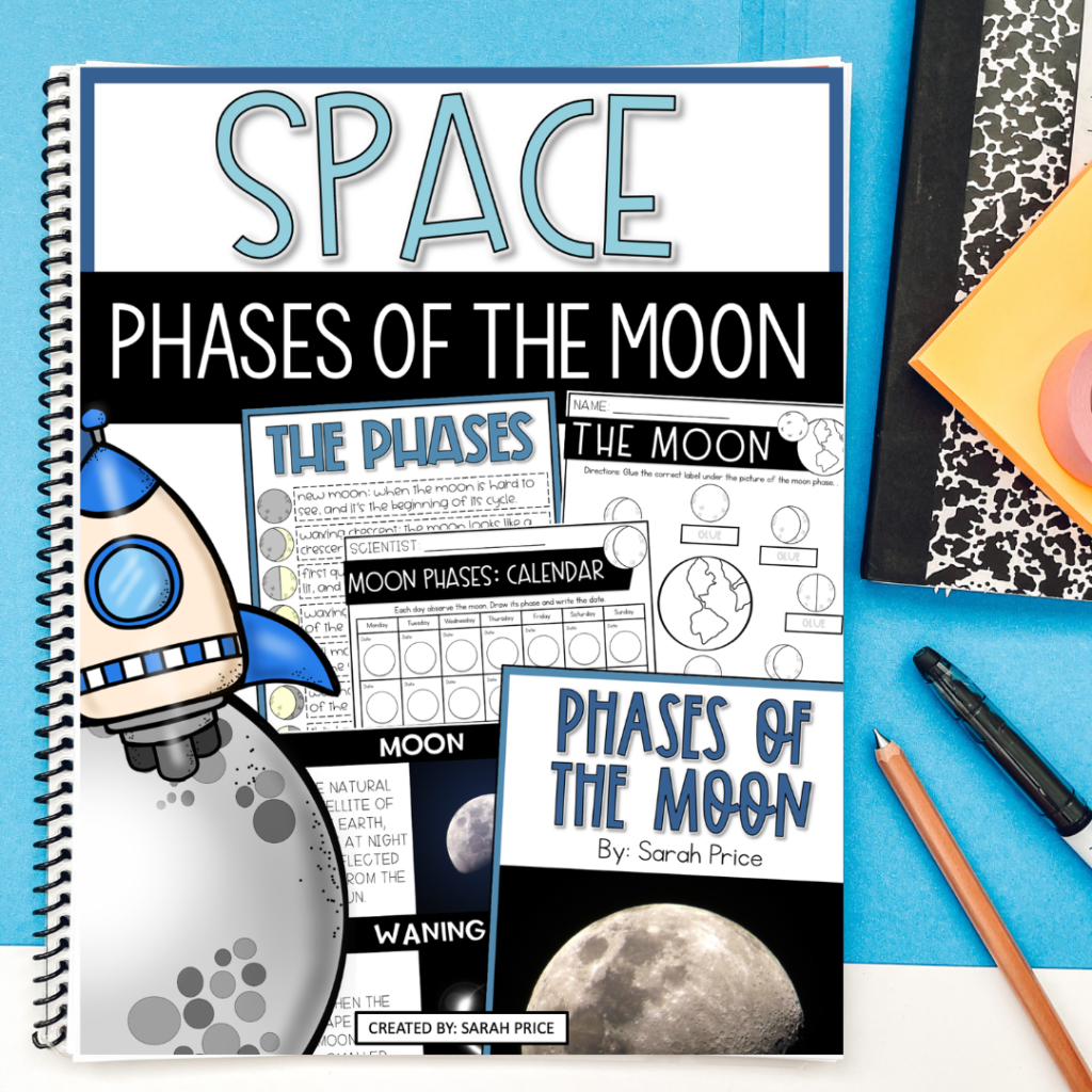 moon phase teaching resource tool kit