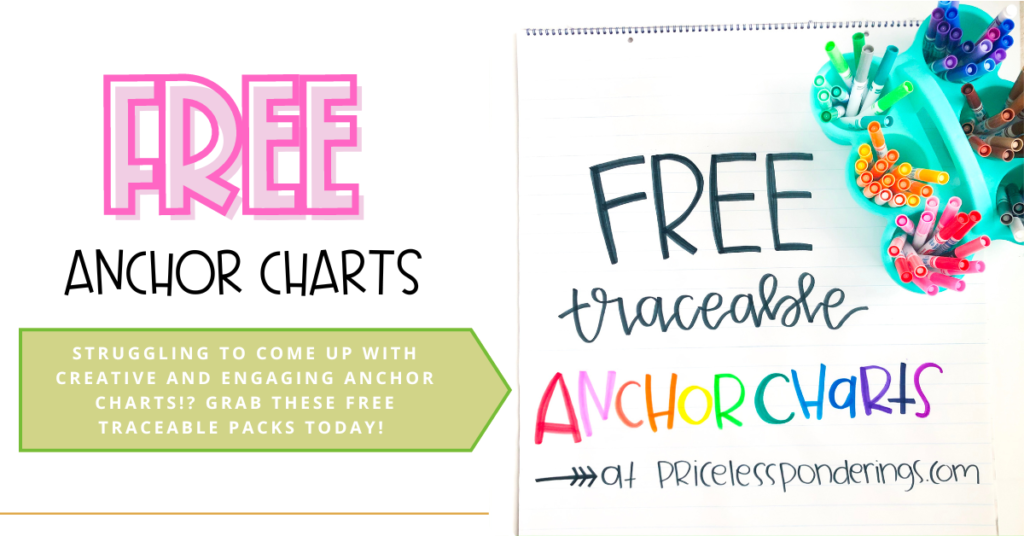 free anchor charts for teachers image