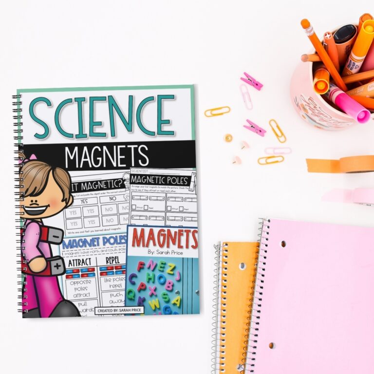 This is a blog post image for a blog post titled "Magnets How Do They Work? 6 Easy Science Activities and experiments"
